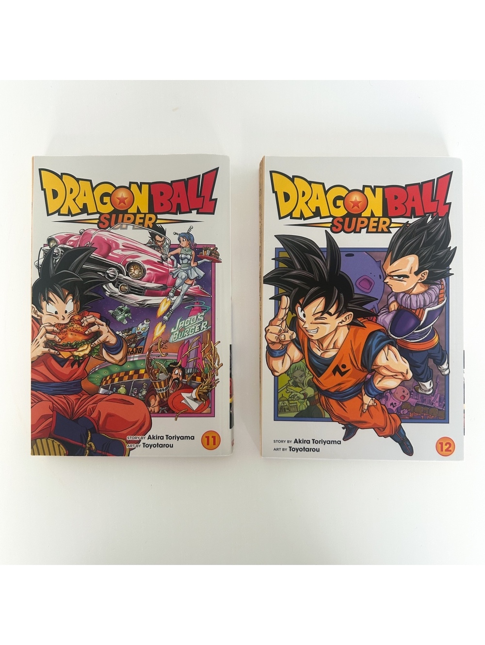 Dragon Ball Super Manga Volumes 11 & 12 Lot Akira Toriyama Toyotarou VIZ